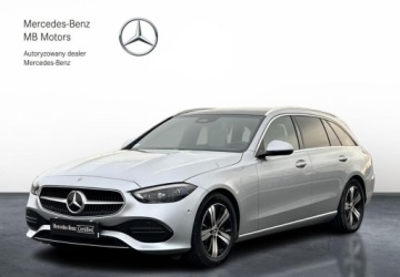 Mercedes Klasa C W206 Kombi 1.5 200 204KM 2022 Mercedes-Benz Klasa C SalonPL Digital Light Pamiec Foteli Panorama Distron