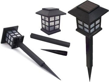 Солнечная лампа для украшения сада, светодиодное освещение P-510