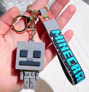 БОЛЬШАЯ ФИГУРКА MINECRAFT БРЕЛОК 22 СМ КУЛОН СТИВ КРИПЕР КУЛОН 4 ДИЗАЙНА