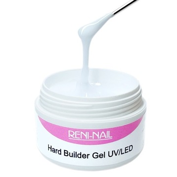 ŻEL HARD BUILDER GEL 30g / MLECZNY / ŻEL BUDUJĄCY UV/LED / RENI-NAIL