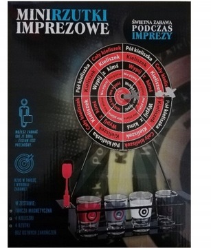 MINIRZUTKI IMPREZOWE ALKOHOLOWA GRA TOWARZYSKA 18