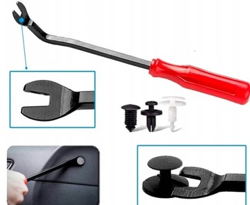 СЪЕМНИКИ РЫЧАГ ДЛЯ ОБИВКИ КОМПЛЕКТ ДЛЯ СНЯТИЯ ПЛАСТИКОВЫХ КОЛПАКОВ 12 ЭЛЕМЕНТОВ.