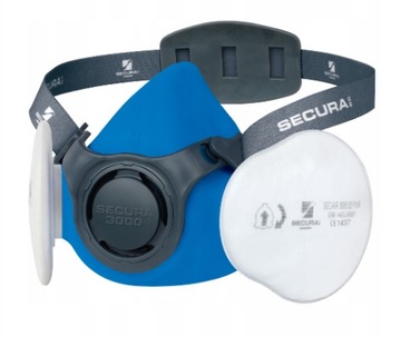 Półmaska SECURA 3000 + 2 filtry SECAIR 2000.02 P3