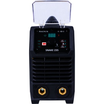 MAGNUM SNAKE 235 TIG MMA СВАРОЧНЫЙ АППАРАТ С ИНВЕРТОРНЫМ ЭЛЕКТРОДОМ 230 В 200 А ЖК-дисплей