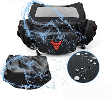 TORBA MOTOCYKLOWA NA MOTOR KIEROWNICĘ MOTOCENTRIC SAKWA PRZECIWDESZCZOWA