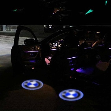 4 светодиодных входных освещения SMD Лазерный проектор BMW LOGO