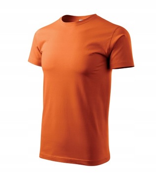 koszulka męska LUX 4XL pomarańczowa krótki rękaw