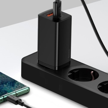 БЫСТРОЕ СЕТЕВОЕ ЗАРЯДНОЕ УСТРОЙСТВО BASEUS GaN2 USB/USB-C