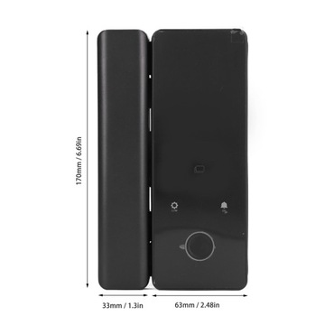 Smart Fingerprint Lock Waterproof Multifunctional Password IC Card APP Cont