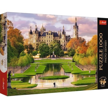 Puzzle Premium Plus Quality 1000 el. Photo Odyssey: Zamek w Schwerinie