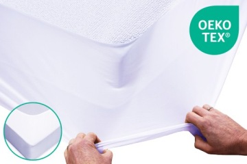 OCHRANIACZ POKROWIEC NA MATERAC 100x200 MATA WODOODPORNA GUMKA DOOKOŁA PL