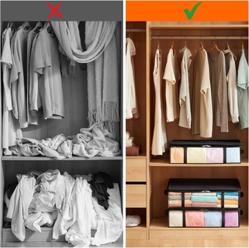Сумка-органайзер для хранения одежды, пододеяльники, ящик для гардероба XXL.