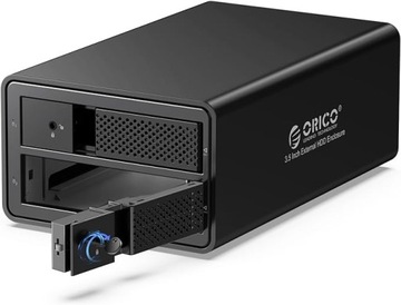 ORICO 2 x HDD stacja dokująca, 2 x HDD obudowa dysku twardego 3,5