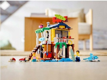 НАБОР LEGO CREATOR BEACH SURF HOUSE 3IN1 31118
