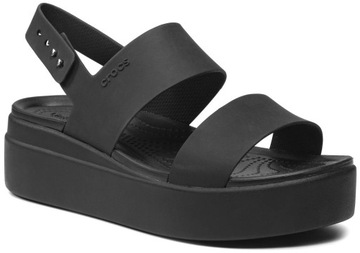 SANDAŁY DAMSKIE CROCS BROOKLYN CZARNE 206453 37.5