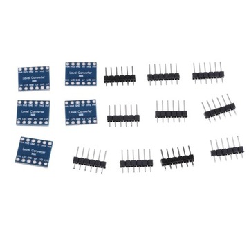 5 szt. IIC I2C Konwerter poziomu Dwukierunkowy moduł 5 V do 3 V dla