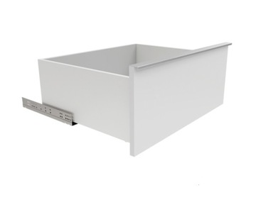 Szuflada SEVROLLBOX SLIM 3D cienki bok H=213 L=500 BIAŁA