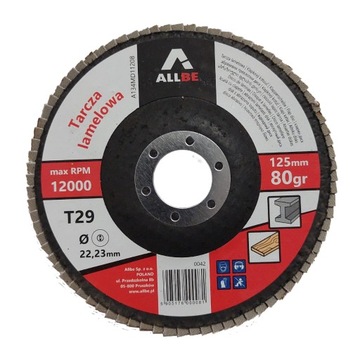 10шт ЛЕПЕЧНЫЕ ДИСКИ 125ММ P80 МЕТАЛЛ