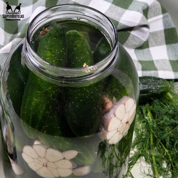 СТЕКЛЯННАЯ БАНКА 4 Л 4000 МЛ МЕДОВАЯ БАНКА ПЕЧЕНЬЕ ОГУРЕЧНО-КАПУСТА + КРЫШКА