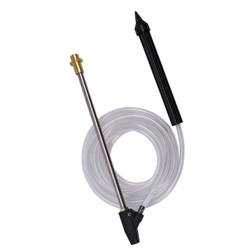 Dysza z lancą obrotową do podkładki z rurką