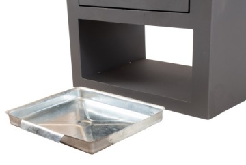 PIEC STALOWY PIECYK KOZA KOMINEK FATRA +ZESTAW RUR FI150 ATEST EKOPROJEKT