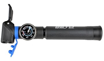 Pompka rowerowa Beto mini cld-030pg manometr