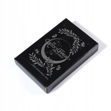 Ведьма-фамильяр Рунический оракул 24-карточный Инди Таро