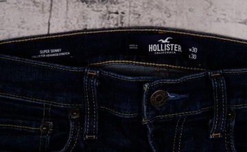 HOLLISTER SUPER SKINNY STRETCH _ SPODNIE _ W30 L30 _ WOMEN _ 2023