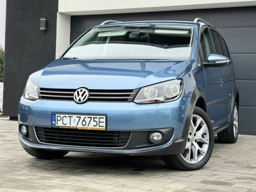 Volkswagen Touran II 2.0 TDI 140KM 2014 Volkswagen Touran CROSS 2.0TDI DSG niski przebieg, zdjęcie 34