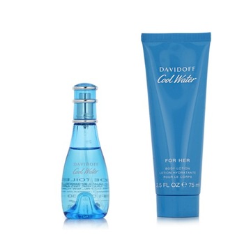 Davidoff Cool Water for Women EDT 30 ml + BL 75 ml woda perfumowana damska