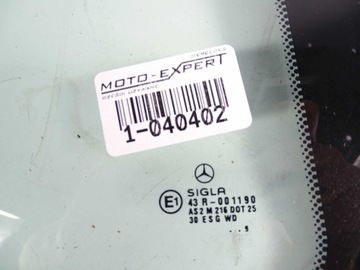 MERCEDES CLK W208 SKLO (OKNO) PRAVÝ ZADNÍ