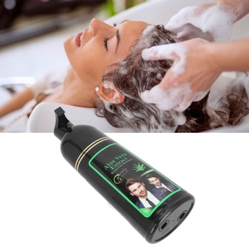 400 мл шампунь-краска для волос Алоэ