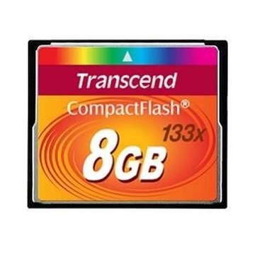 KOMPAKTOWA PAMIĘĆ FLASH 8GB 133X TS8GCF133 TRANSCEND