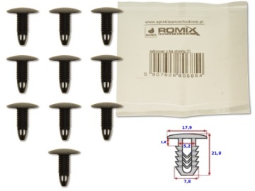 HONDA ACCORD VII 02-08 KLIPS SPINKA KOŁEK BOCZKÓW
