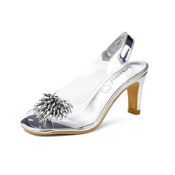 ЖЕНСКИЕ СЕРЕБРЯНЫЕ САНДАЛИИ 41 1014-170