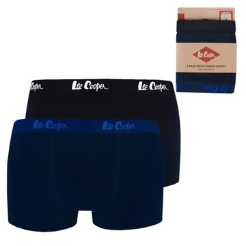 LEE COOPER Bokserki Męskie 9505 BLACK NAVY M