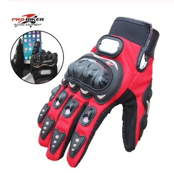 МОТОЦИКЛОВЫЕ ПЕРЧАТКИ PRO-BIKER ЦВЕТА TOUCH M