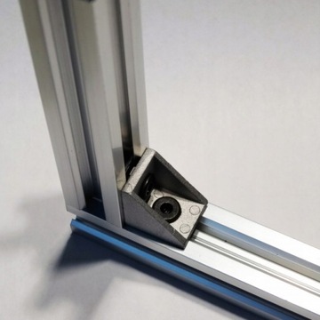 PROFIL ALUMINIOWY 20x40 V-SLOT 2040 10cm NA WYMIAR