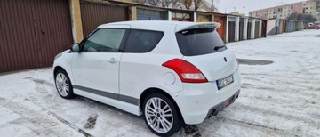 Suzuki Swift V Hatchback 5d 1.6 VVT Sport 136KM 2012 Suzuki Swift SPORT Xenony Navi Android Biala Perla 1.6 Benzyna 136KM, zdjęcie 3