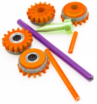 Rolki do aluminium 1,2 U tuleje do Kempact 253 323