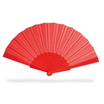 Wachlarz FLAMENCO czerwony