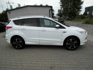 Ford Kuga II SUV Facelifting 1.5 EcoBoost 182KM 2017 Ford Kuga Salon Polska Individual 4x4 Kamera Xenon Skora 1.5 BenzynaLPG, zdjęcie 16