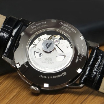 Zegarek Męski Orient RA-AC0E01B10B srebrny