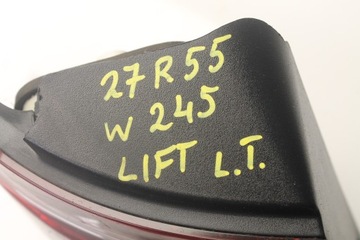 MERCEDES B TŘÍDA W245 05R- SVĚTLO LEVÝ ZADNÍ