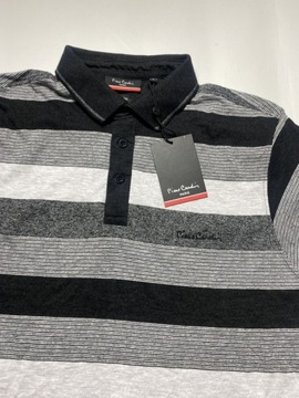 Pierre Cardin PARIS oryginalne POLO w paski rozmiar L