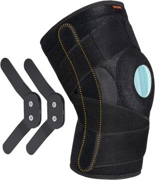Stabilizator uciskowy na kolano rozmiar L Thx4COPPER czarny