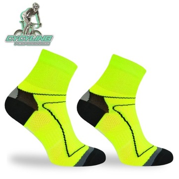 Велосипедные носки BIK1 DryTex – желтые