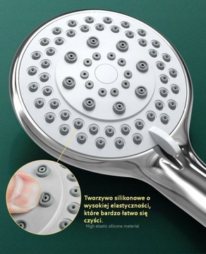 5-ФУНКЦИОНАЛЬНАЯ РУЧКА ДЛЯ ДУША, ХРОМ