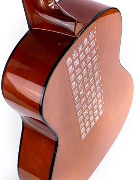 НАКЛЕЙКА КЛАССИЧЕСКАЯ АКУСТИЧЕСКАЯ ГИТАРА - АККОРДЫ