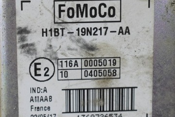 FORD FIESTA MK7 ALARM SIRÉNA H1BT-19N217-AA 1.10 BENZÍN 63KW 2017